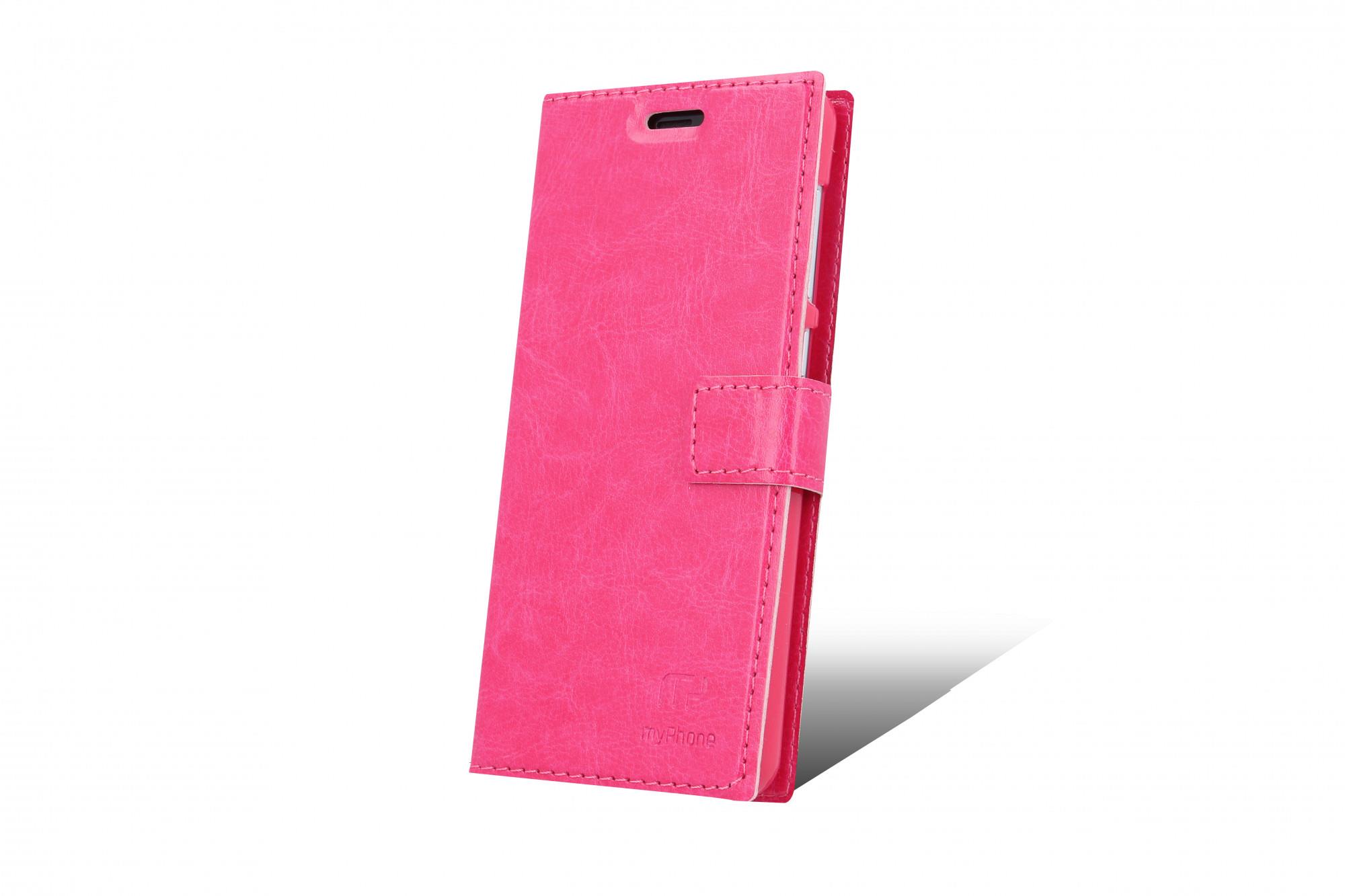 Flipové puzdro pre myPhone Pocket 18x9 ružová