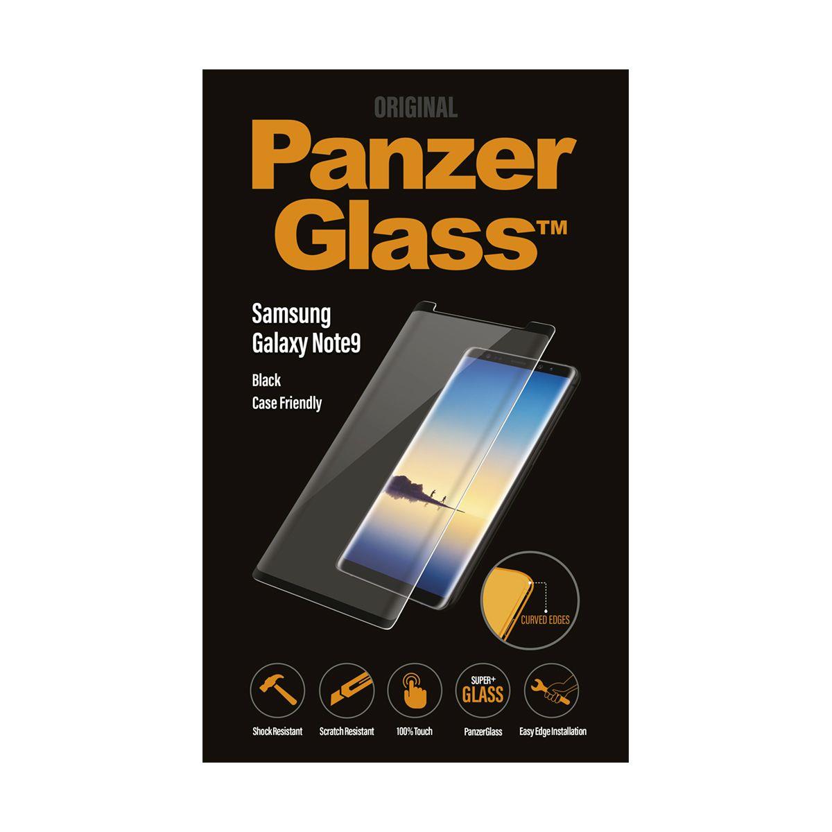 Ochranné sklo displeja PanzerGlass pre Samsung Galaxy Note 9, čierna