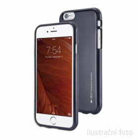 Puzdro Mercury Goospery iJelly Metal na Samsung Galaxy Note 7, Black