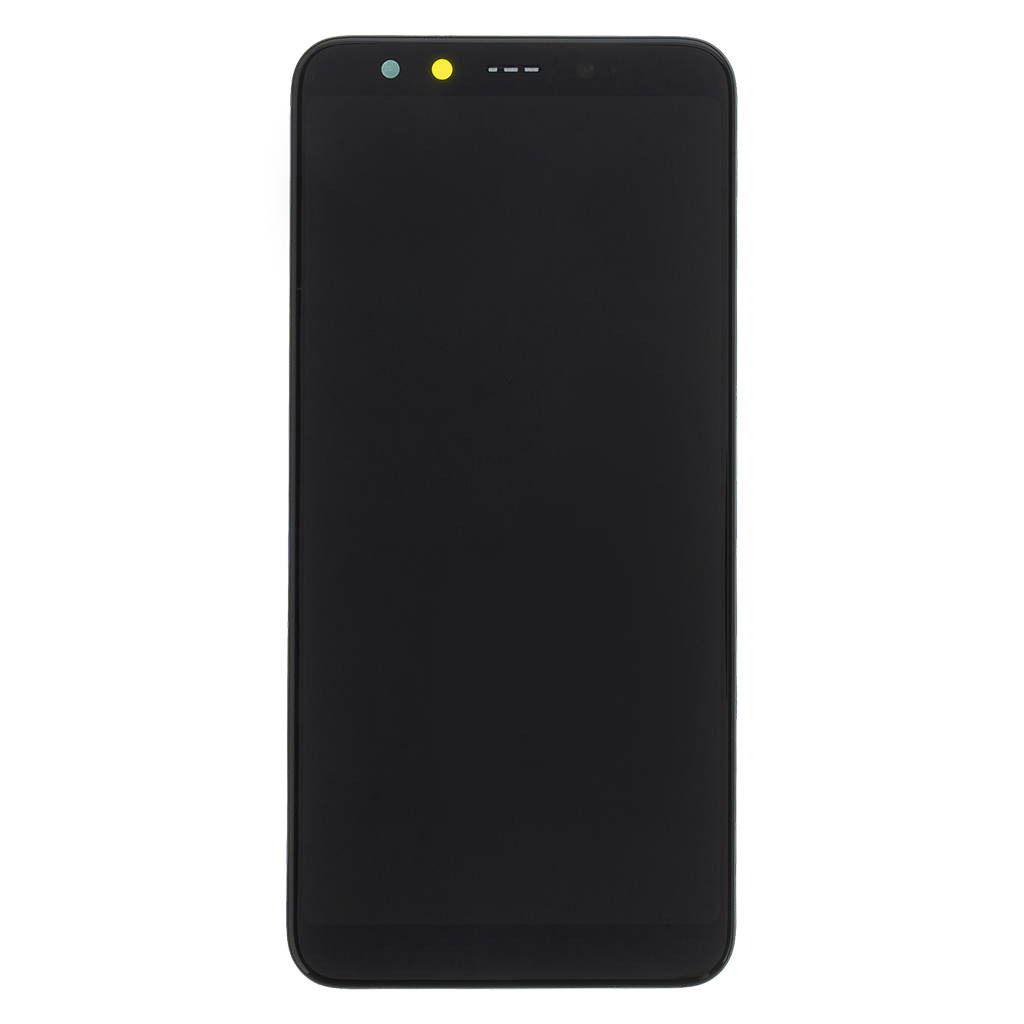 LCD + dotyk + přední kryt pro Xiaomi Mi A2, black ( service pack )