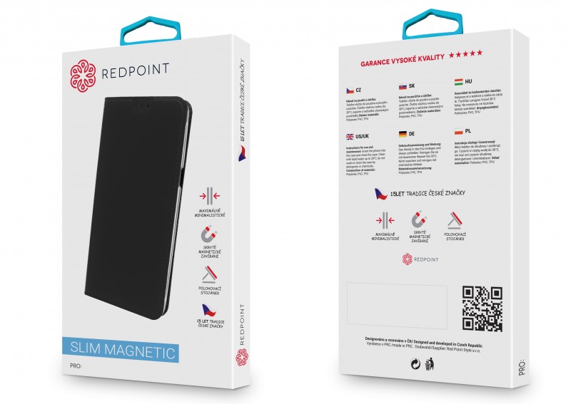 RedPoint Book Slim flipové pouzdro Huawei Mate 20, Black