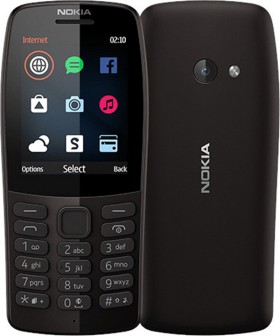 Nokia 210 Dual SIM, čierna