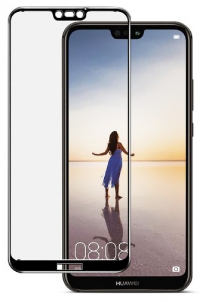 Tvrzené sklo Aligator GLASS FULL COVER pro Huawei P20, Black