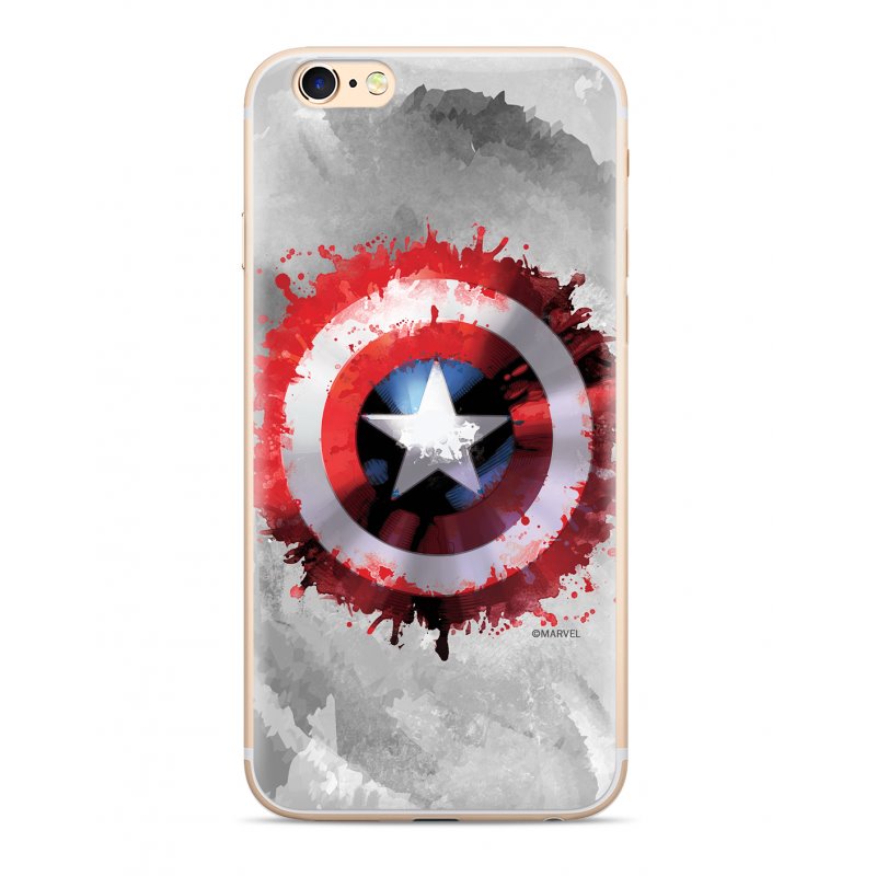 Zadní kryt Marvel Captain America 019 pro Samsung Galaxy S10+, black