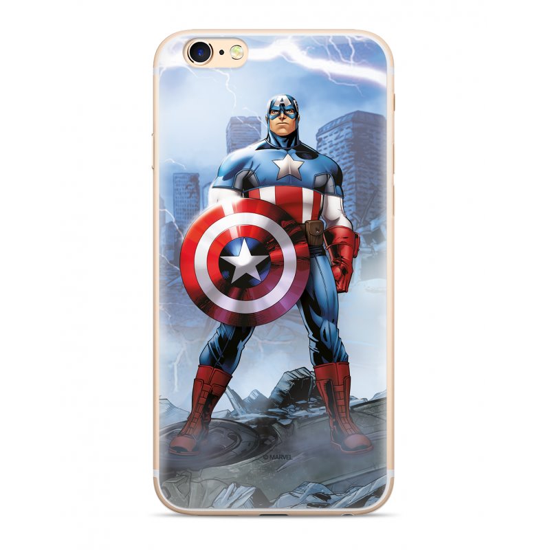 Zadní kryt Marvel Captain America 003 pro Huawei P30, blue