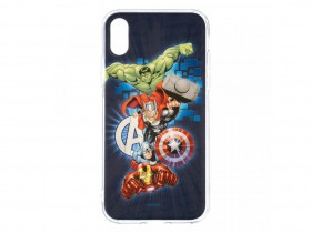 Zadný kryt Marvel Avengers 001 pre Xiaomi Redmi 6, dark blue