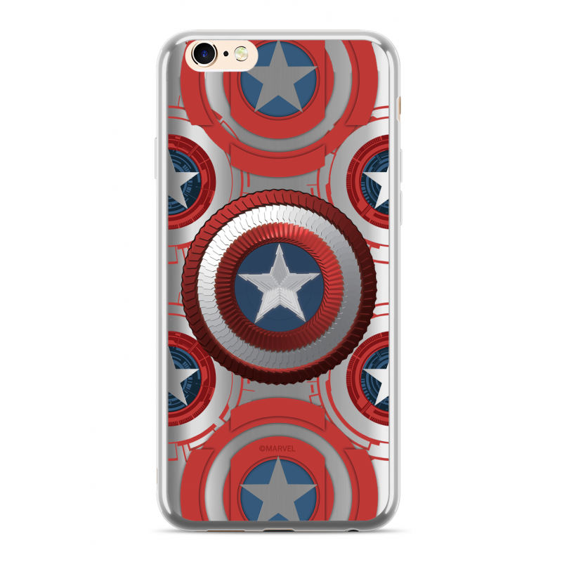 Zadní kryt Marvel Captain America 014 pro Huawei P Smart, silver