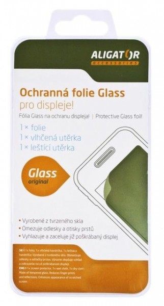 Tvrzené sklo Aligator GLASS pro Samsung Galaxy A8
