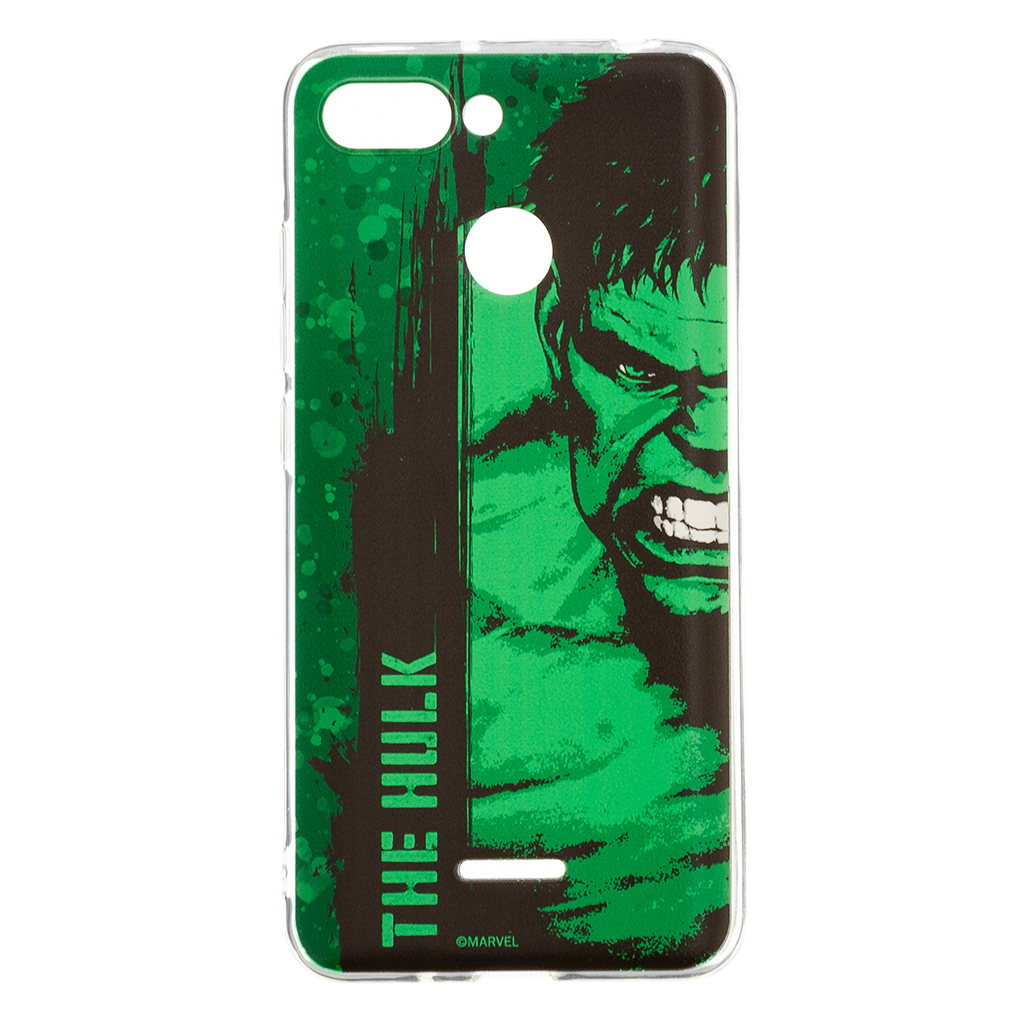 Zadní kryt Marvel Hulk 001 pro Xiaomi Redmi 6, green