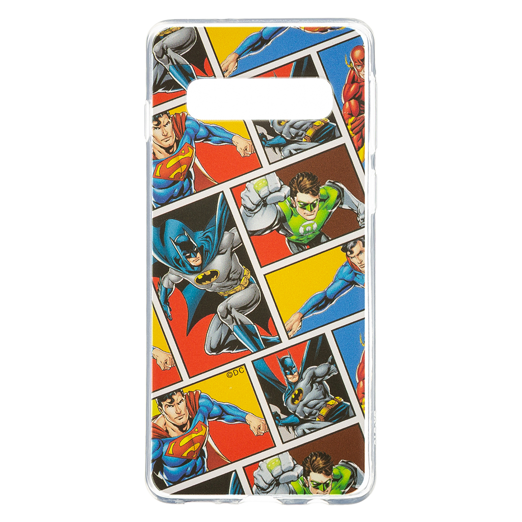Zadní kryt DC League of Justice 001 pro Samsung Galaxy S10, multicolor