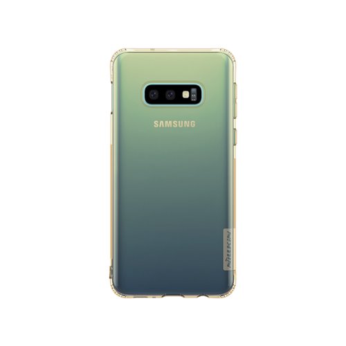 Silikonové pouzdro Nillkin Nature pro Samsung Galaxy S10e, tawny