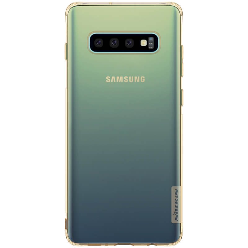 Silikonové pouzdro Nillkin Nature pro Samsung Galaxy S10, tawny