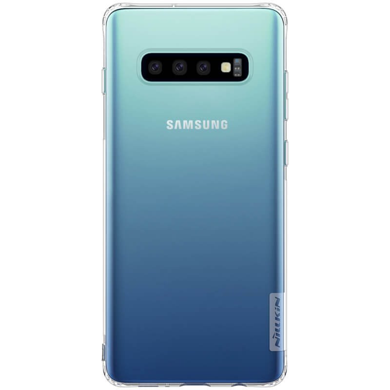 Silikonové pouzdro Nillkin Nature pro Samsung Galaxy S10 Plus, transparent