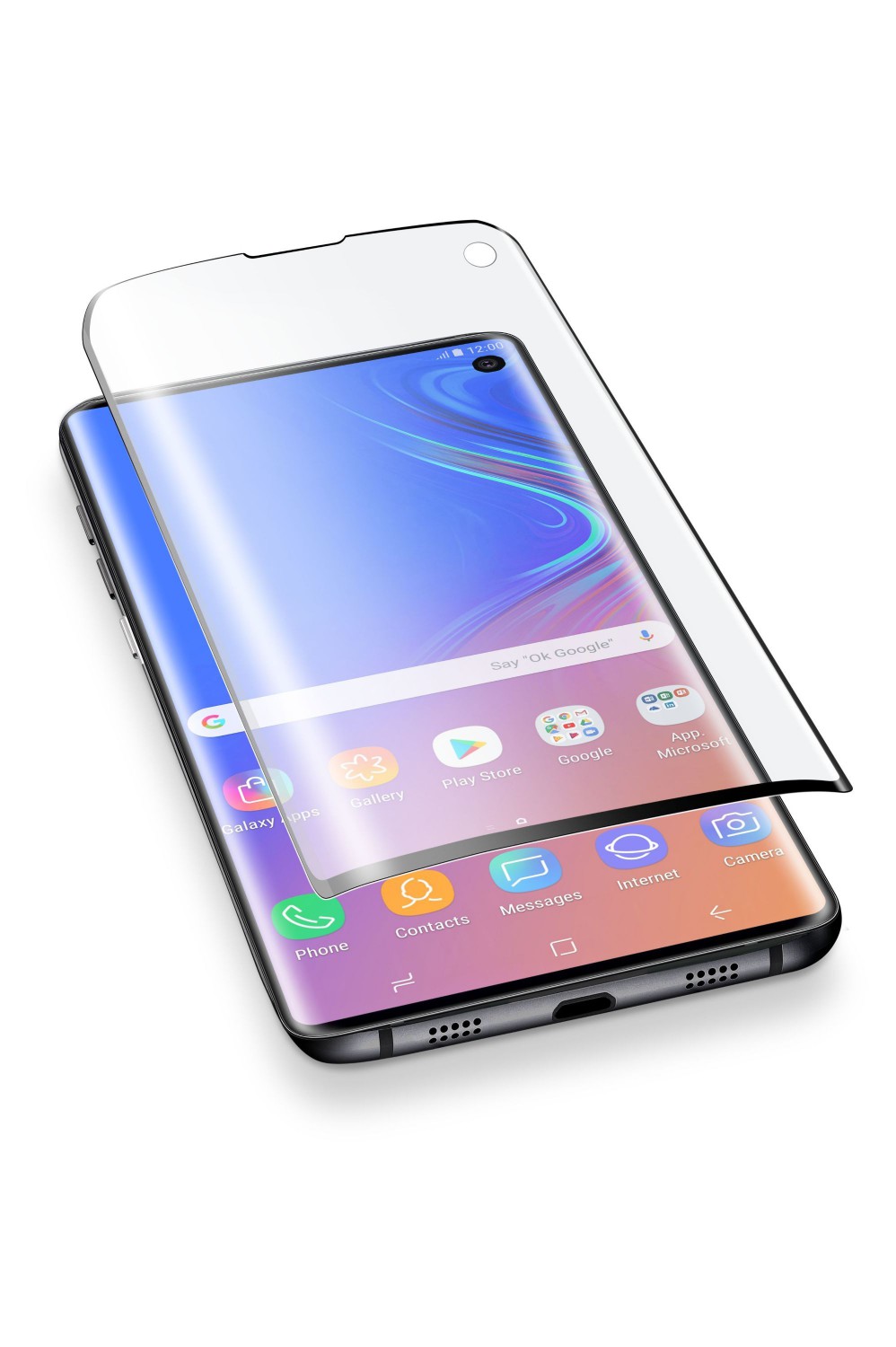 Ochranná fólie displeje Cellularline pro Samsung Galaxy S10