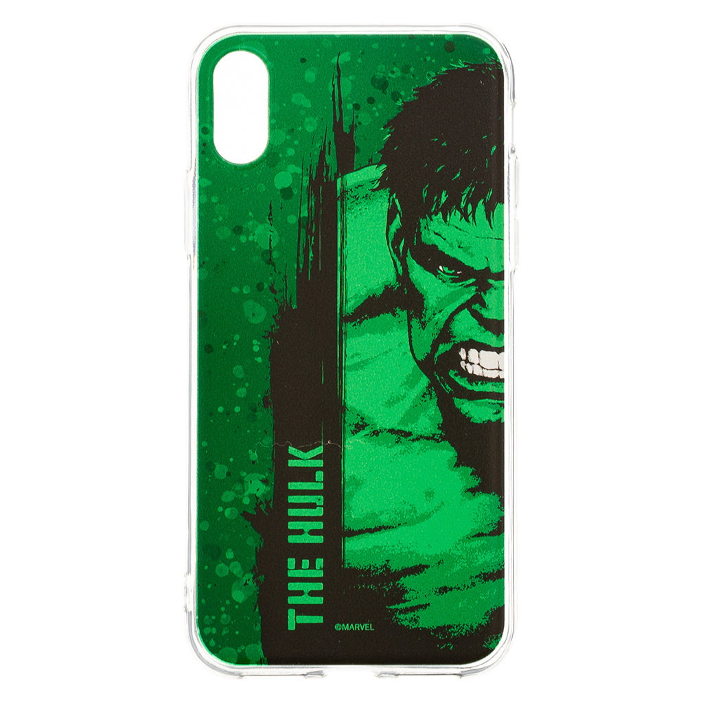 Zadní kryt Marvel Hulk 001 pro Apple iPhone X, green