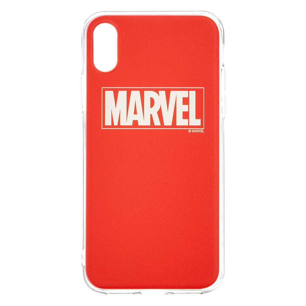 Zadní kryt Marvel 002 pro Apple iPhone XS, red