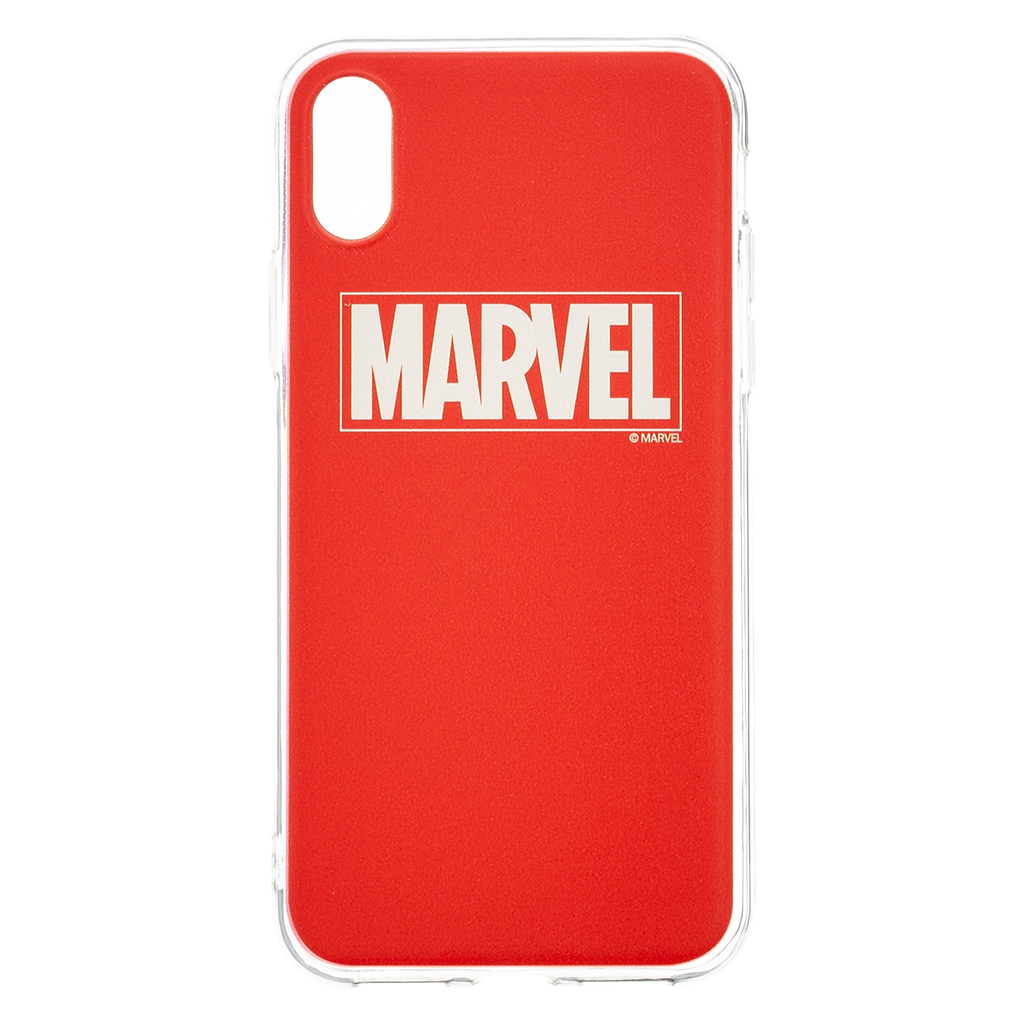 Zadní kryt Marvel 002 pro Apple iPhone X, red