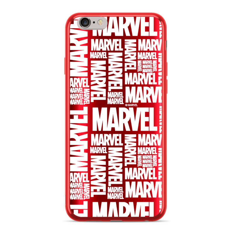 Zadní kryt Marvel 003 pro Apple iPhone 6/6S Plus, red