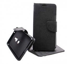 Mercury Fancy Diary flipové puzdro pre Samsung Galaxy A7 2018, čierna