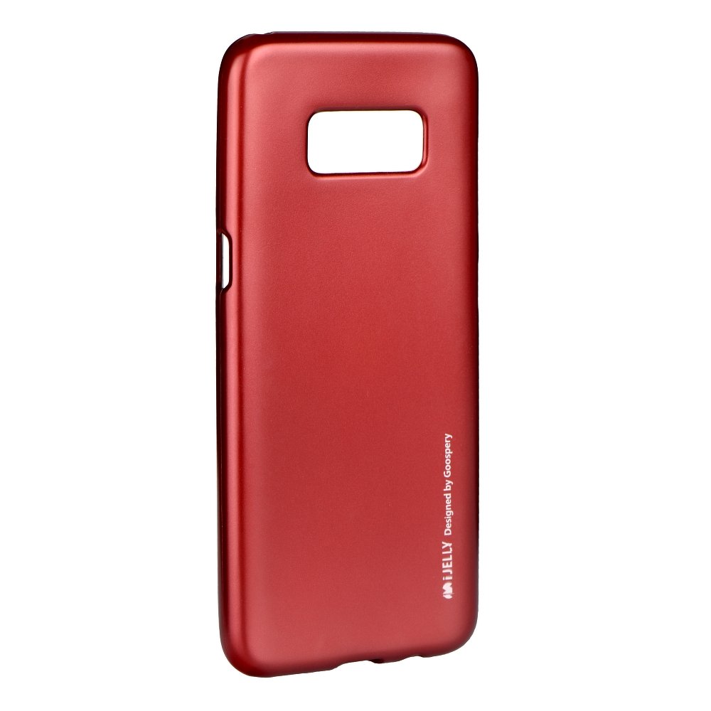 Pouzdro Jelly Case Flash Mat pro Samsung Galaxy A7 2018, červená