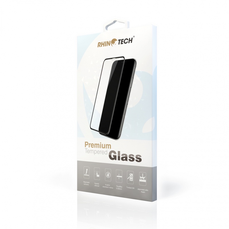 Tvrzené ochranné sklo 2.5D RhinoTech 2 pro Samsung Galaxy J6+ (Full Glue), black