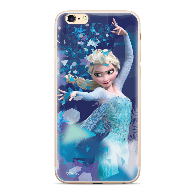 Zadni kryt Disney Elsa 011 pro Samsung Galaxy J6+, blue