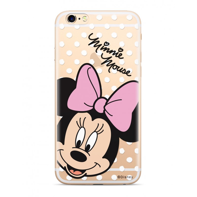 Zadni kryt Disney Minnie 008 pro Apple iPhone XS, transparent
