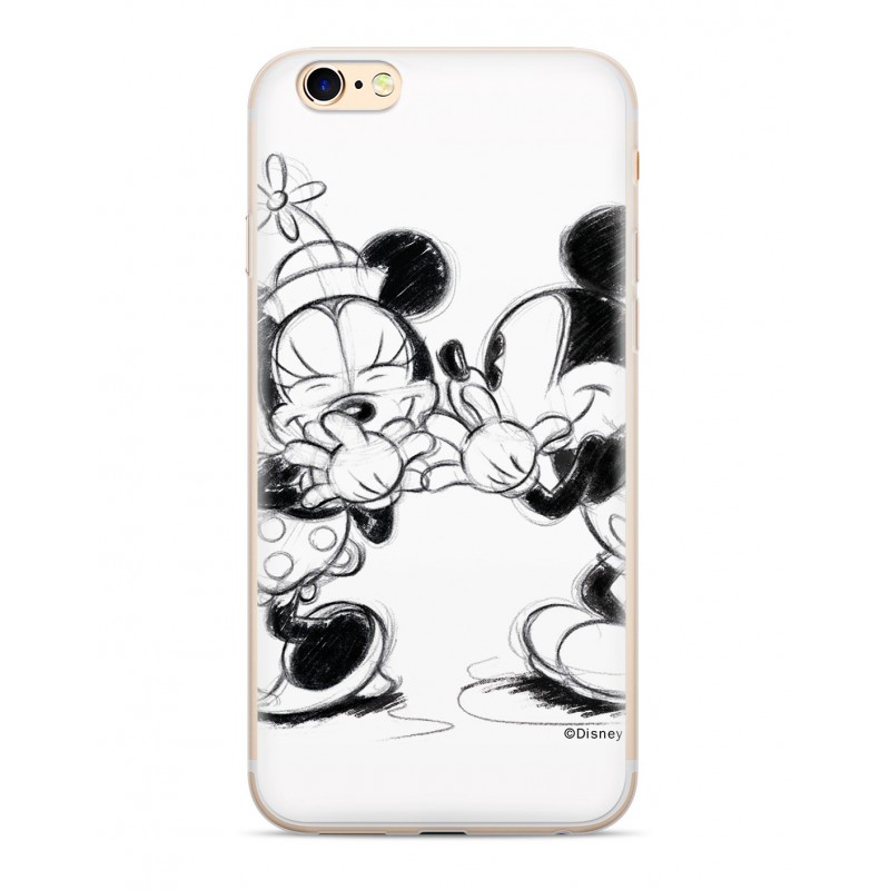 Zadni kryt Disney Mickey & Minnie 010 pro Samsung Galaxy A7 2018, white
