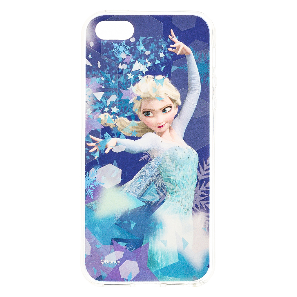 Zadni kryt Disney Elsa 011 pro Apple iPhone 5/5S/SE, blue