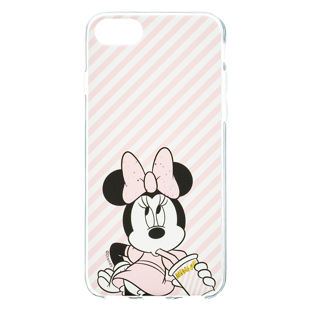 Zadni kryt Disney Minnie 017 pro Apple iPhone 6/7/8, pink glitter