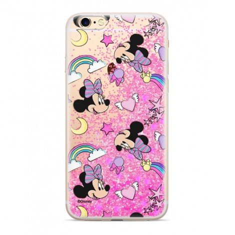 Zadni kryt Disney Minnie 031 pro Apple iPhone 7/8, pink glitter--