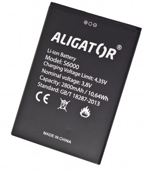 Batéria ALIGATOR S6000 Duo, Li-Ion 2800mAh, originálne