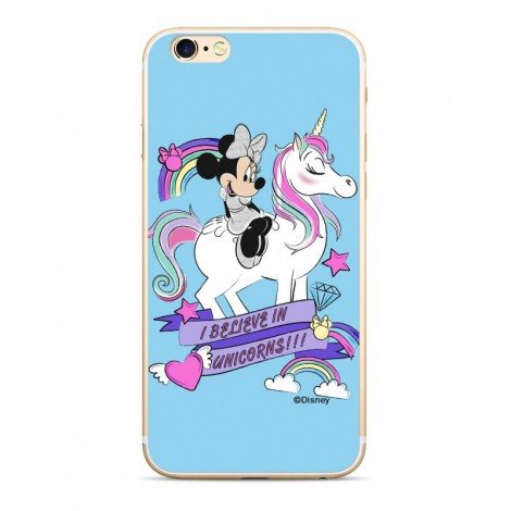 Zadni kryt Disney Minnie 035 pro Apple iPhone 5/5S/SE, blue