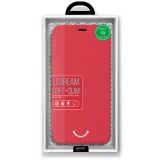 Flipové pouzdro Lenuo Ledream pouzdro pro Xiaomi Mi A2, Red