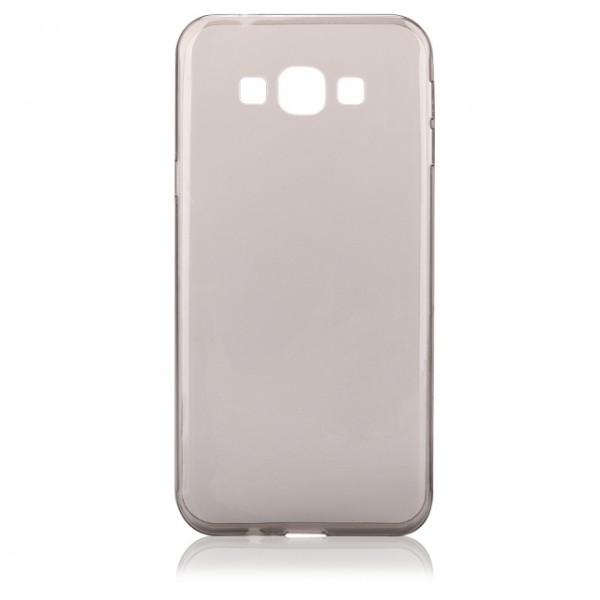 Silikónové puzdro Fitt pre Samsung Galaxy A8, Grey