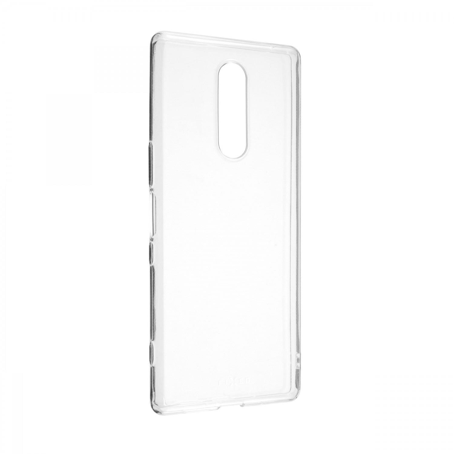 Ultratenké silikonové pouzdro FIXED Skin pro Sony Xperia 1, transparentní