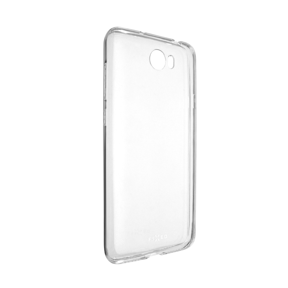 Ultratenké silikonové pouzdro FIXED Skin pro Huawei Y6 II Compact, transparentní