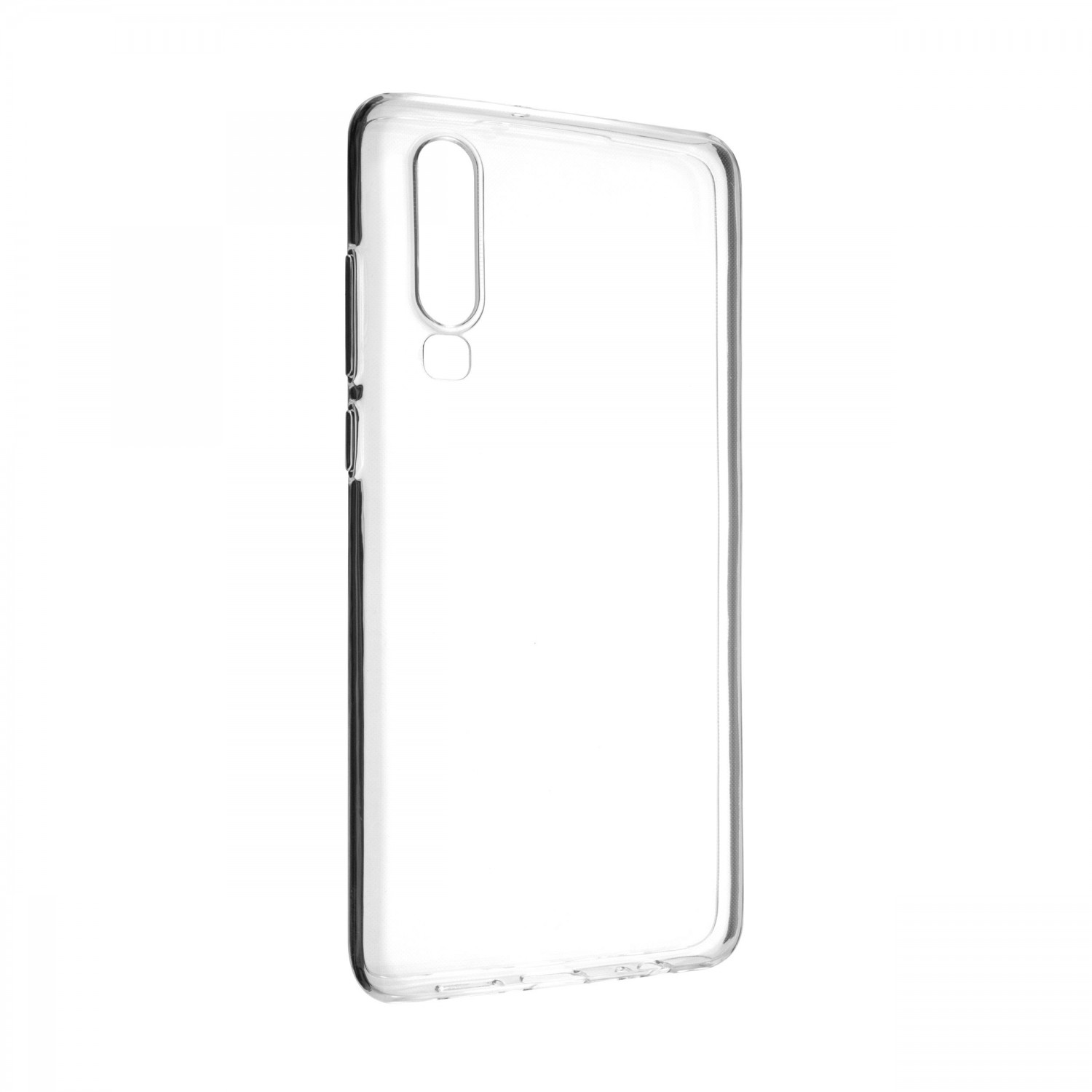 Ultratenké silikonové pouzdro FIXED Skin pro Huawei P30, transparentní