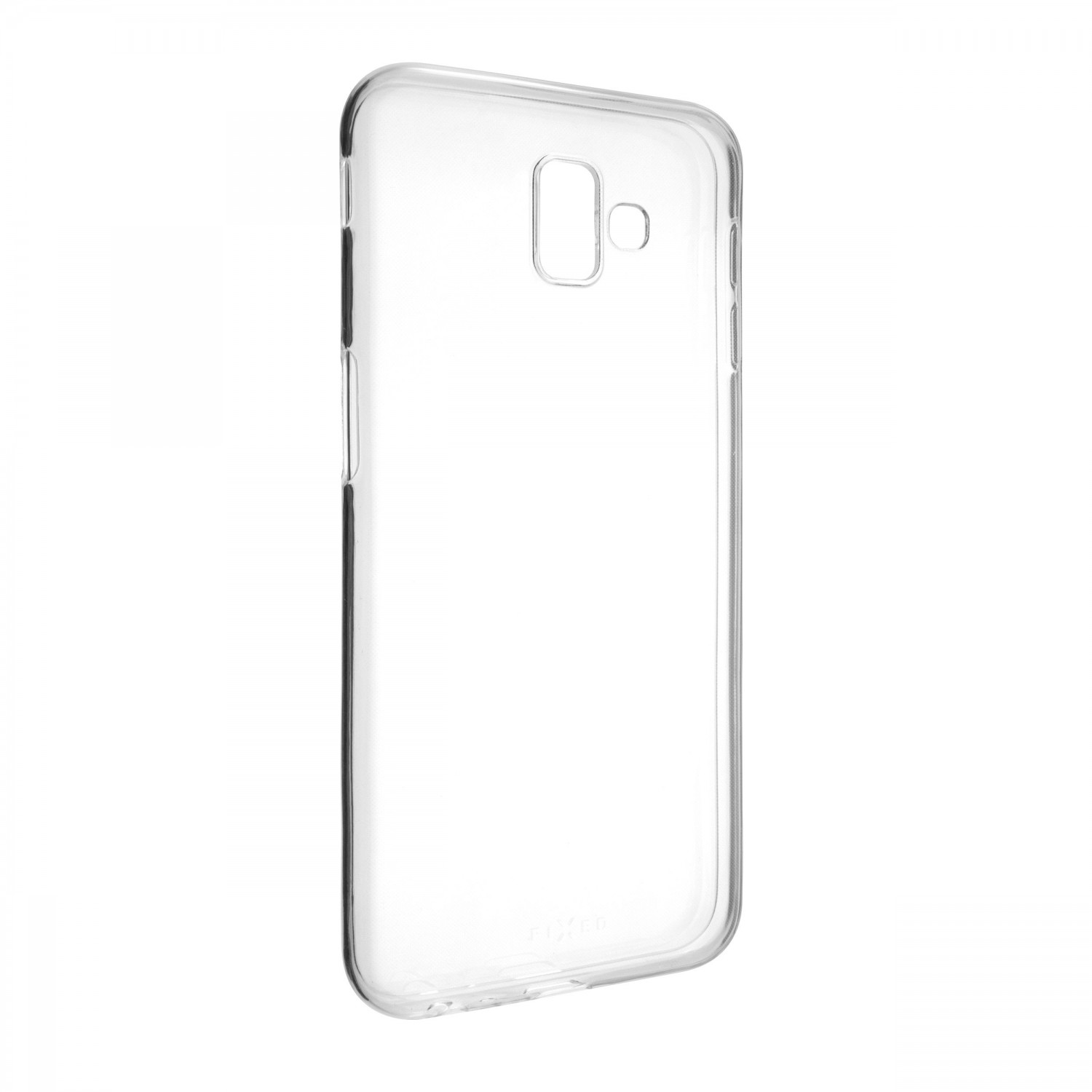 Ultratenké silikonové pouzdro FIXED Skin pro Samsung Galaxy J6+, transparentní