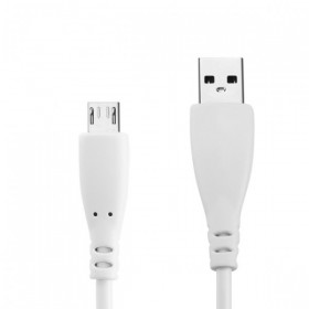 Dátový kábel USB ALIGATOR RX550 nabíjací, White