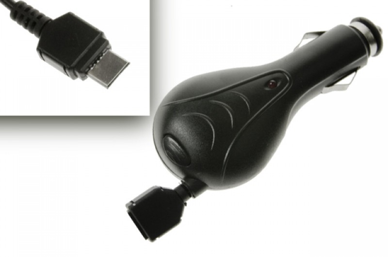 Samonavíjacie autonabíjačka pre Samsung D800 / P300 / Z510, Black