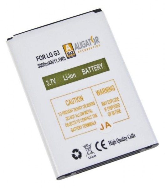 Batéria Li-ION pre LG G3, 3000 mAh, kompatibilné, nahrádza BL-53YH