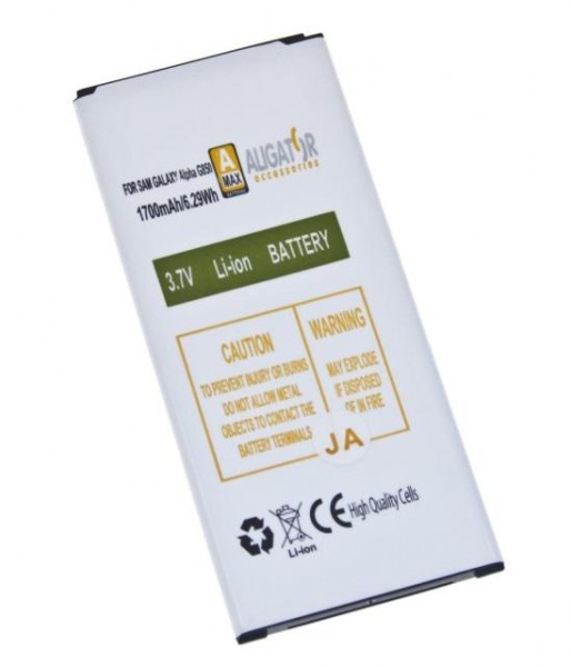 Baterie, Samsung G850 Galaxy Alpha, Li-ION 1700 mAh, kompatibilní, nahrazuje EB-BG850BB