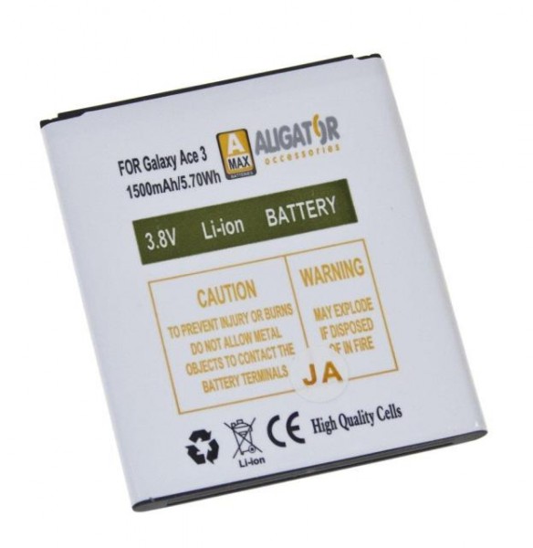 Batéria ALIGATOR pre Samsung Galaxy Ace 3, Li-Ion 1500 mAh, nahrádza EB-B105BE