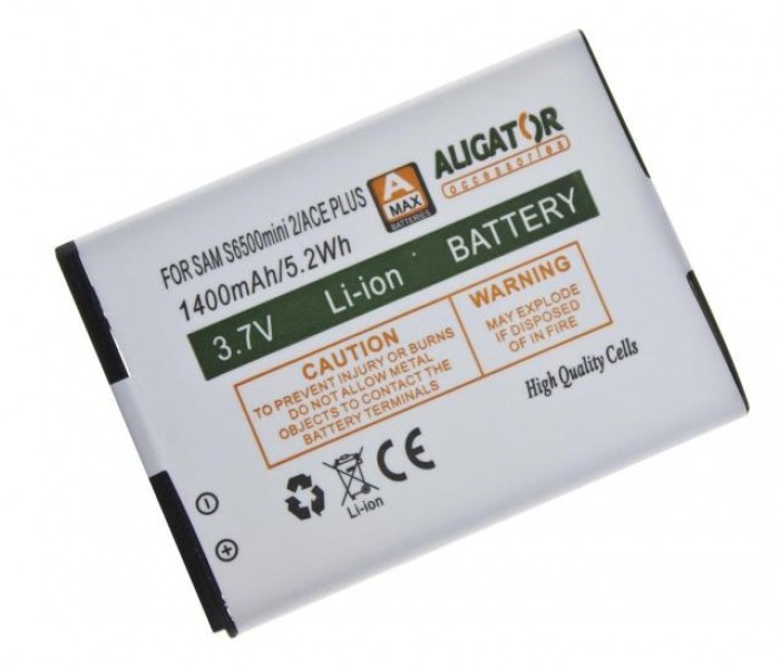 Batéria ALIGATOR pre Samsung Galaxy mini 2, Li-Ion 1400 mAh, nahrádza EB464358VU