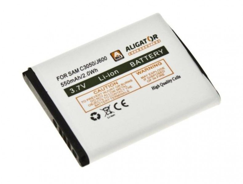 Baterie, Samsung C3050/B3210/J600/M600, Li-ION 550 mAh, kompatibilní, nahrazuje AB483640BU