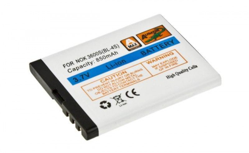 Batérie Aligator pre Nokia 2680s, Li-ION 850 mAh, kompatibilné, nahrádza BL-4S