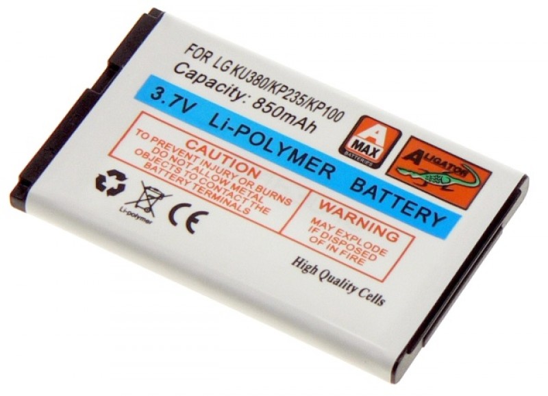 Batérie Aligator pre LG KP100, Li-POL 850 mAh, kompatibilný