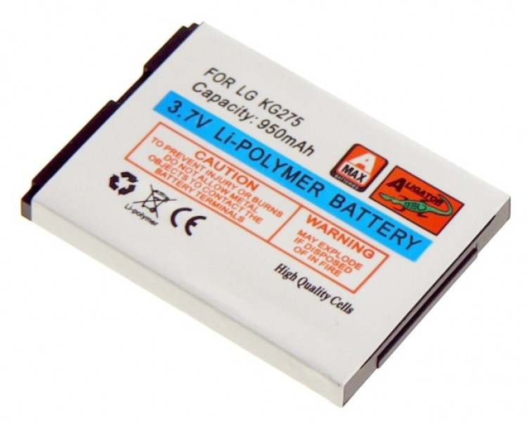 Batérie Aligator pre LG KG275 / 375, Li-POL 950 mAh, kompatibilný