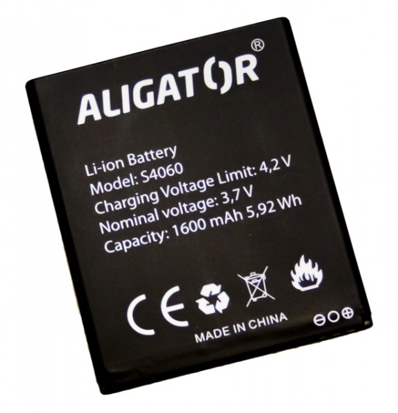 Baterie ALIGATOR S4060 DUO, Li-Ion 1600 mAh, originální